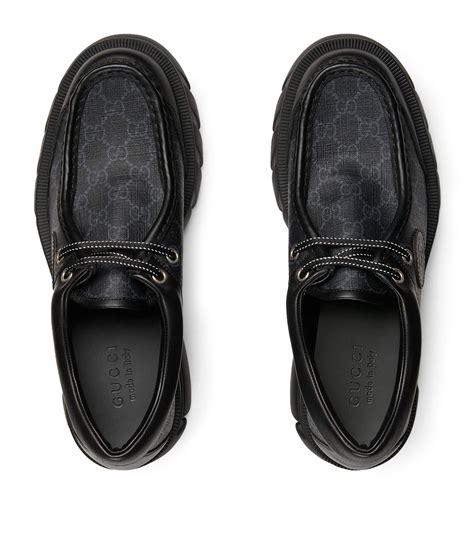 gucci loafers fold back|gucci lace up loafers.